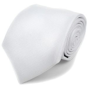 Boy's Solid Color Microfiber Poly Woven 2.5 Inch Wide And 49 Inch Long Necktie - 1 of 4