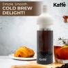 Cold Brew Coffee Maker - Glass/Silicone Top - White - 1L: Kaffe, BPA-Free, Manual, Permanent Screen Filter, 8 Cup Capacity - image 2 of 4