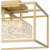 Quoizel Lighting Dazzle 1 - Light Semi-Flush Mount in  Soft Gold - 3 of 4