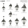 Livex Lighting Wentworth 4 - Light Post Light in  Charcoal - 4 of 4