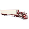 First Gear DCP 1/64 Candy Red/Ivory Kenworth T660 with Spread Axle Reefer Trailer 60-1907 - 2 of 4