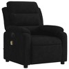 vidaXL Electric Massage Recliner Chair Black Velvet - 4 of 4