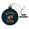 Bucknell Bison Wood Christmas Tree Holiday Ornament - 2 of 4