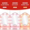 Kids Vanity Table and Chair Set with Light, Girls Vanity with Mirror, Drawer and Pretend Playset - 3 of 4