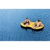 Bestway Rapid Rider 95" Inflatable 2 Person River Raft Tube Float & Cup Holders - 2 of 4