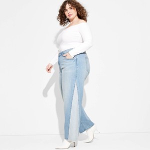 Women's Mid-Rise 90's Relaxed Jeans - Wild Fable™ - 1 of 3