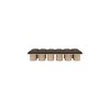 Meridian Furniture,Pavilion Boucle Fabric Bench - 2 of 4