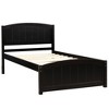 CAVINAS Retro Platform Bed Frame with Headboard,Footboard,Wood Slat Support,No Box Spring Needed - 4 of 4
