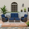 UPTIOT 6-Piece Outdoor Patio Conversation Set - 2 of 4