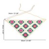 Unique Bargains Women's Fashion Knitted Hollow Triangle Headwrap 21.65"x9.45" Beige 1 Pc - 3 of 4