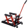 Hydraulic Motorcycle Lift Jack Hoist Table Height Adjustable Lifting Stand 1500 LBS Capacity Steel Dirt Bike Accessories - 3 of 4