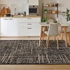 Luxe Weavers Machine Woven Two Tone Fringed Indoor Area Rug - 2 of 4