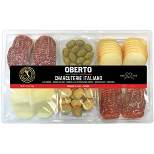 Oberto Charcuterie Platter with Olives - 12.3oz