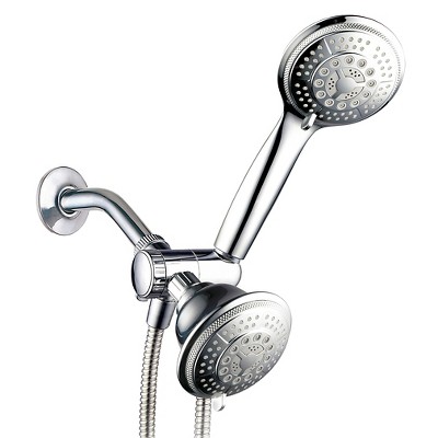 Aqua Dance 3 Way Combo Showerhead Chrome - HoteSpa