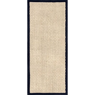 Nuloom Hesse Checker Weave Seagrass Indoor Area Rug