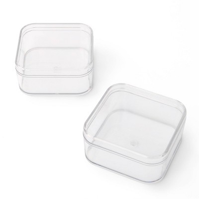 2ct Small Containers Square - Bullseye's Playground™