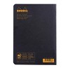 Rhodia Slim Staplebound Notebook - Dot grid 48 sheets - 6 x 8 1/4 - Black cover - 3 of 3