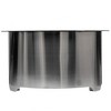 US Stove Company 31-Inch Modern Style Smokeless Round Stainless Steel Wood Burning Portable Fire Pit with Patented Burner & Ash Shovel, Silver - 2 of 4