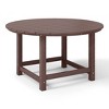 WestinTrends Malibu Kids Outdoor Patio Furniture HDPE 38" Wide Round Dining Table - 4 of 4