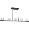 Artcraft Lighting Salinas 5 - Light Pendant in  Black/Brass - 4 of 4