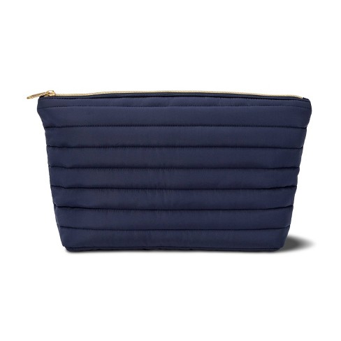 Sonia Kashuk™ Large Travel Makeup Pouch - Navy Puffer : Target