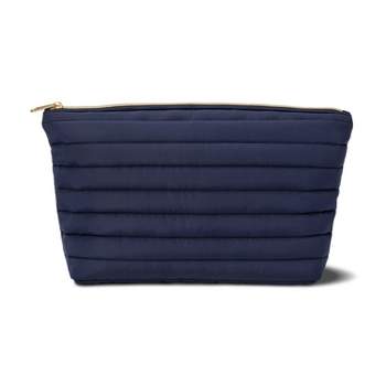 Sonia Kashuk™ Large Travel Makeup Pouch - Navy Puffer
