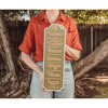 Silver Buffalo The Lord Of The Rings Hobbit Daily Schedule Wooden Sign | 20 x 6 Inches - 3 of 4