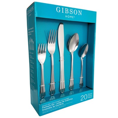 Gibson Montiero 20 Piece Flatware Set