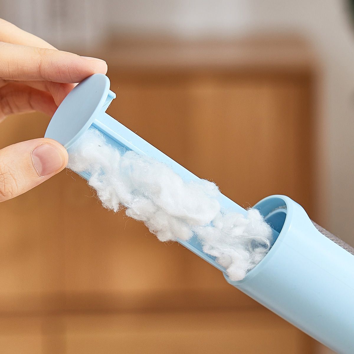 Pet Life Orotund Magical Lint and Pet Hair Removal Brush, Blue - thumbnail 9