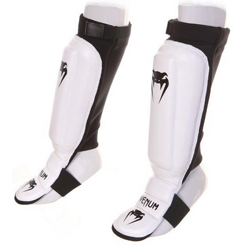 Venum Elite Shin Guards - White/Camo - Venum