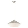 Livex Lighting Stockholm 1 - Light Pendant in  Brushed Nickel - 3 of 4
