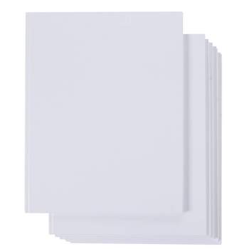 Paper Junkie Hardcover Blank White Books for Students, Sketching, Story Writing (85 x 11 in, 3 Pack)