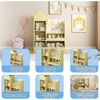 ALEXOUN 4-Tier Kids Bookshelf with Spacious Storage, Anti-Tip Safety & Sturdy Build, Toy Organizer for Children in Bedroom,Playroom,Classroom - 4 of 4