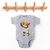 The Juniper Shop Watercolor Basketball Bear Baby Short Sleeve Bodysuit - 2 of 4