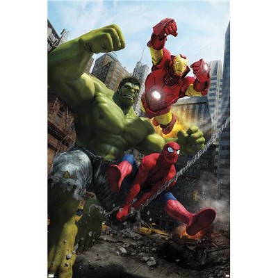 Trends International Marvel Comics - Hulk - Marvel Adventures Iron Man Special Edition #1 Unframed Wall Poster Prints