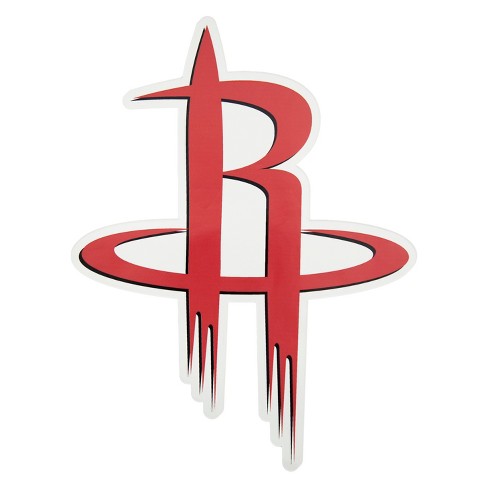 Nba Houston Rockets Small Outdoor Logo Decal Target