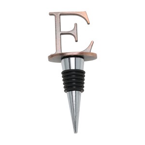 Unique Bargains Bottle Stoppers Aluminum Alloy TPE Red Bronze Tone Black Silver Tone 4.25"x1.61"x0.98" 1 Pc - 1 of 3