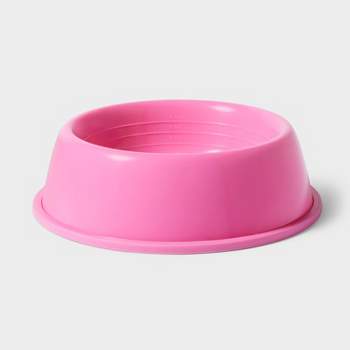 20oz Plastic Cat and Dog Bowl - Sun Squad™ Pink