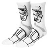 Mens Star Wars Character Print 4-Pack Crew Socks in Gift Box - 4 of 4