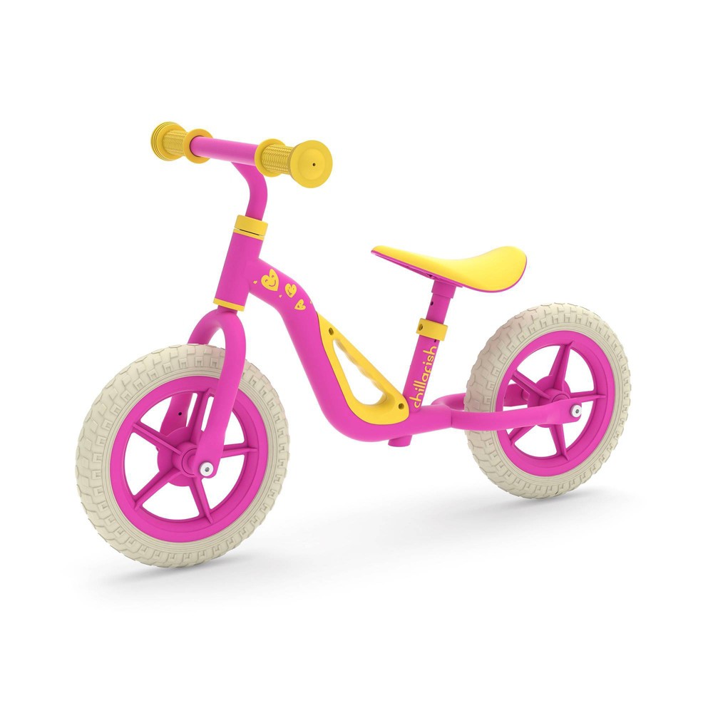 Chillafish Charlie 10" Kids' Balance Bike - Pink