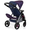 Twin Star Doll Stroller W/ Shoulder Bag, Blue, Hot Pink, Unicorn - 2 of 4