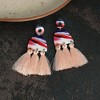 SOHI Women's Peach Orange The Jamaican Drop Earrings - 2 of 4