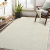 Runner Rug – Shaggy, Soft, Non-Slip, Non-Shedding Indoor Hallway Runner, Accent Rug with Modern Wave Pattern for Bedroom, Nursery - 2 of 4
