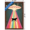 Trends International Ray Heere - UFO Cow Abduction 8 Framed Wall Poster Prints - 3 of 4