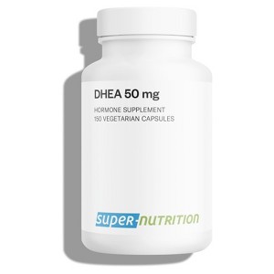 SuperSmart DHEA 50mg - DHEA Supplement for Men & Women | Non-GMO & Gluten Free - 150 Vegetarian Capsules - 1 of 1