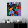 35" x 35" Jook Joint Gullah Islands by Synthia Saint James Canvas Art Print - Masterpiece Art Gallery - 2 of 4