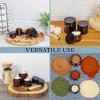 Cornucopia Brands 8oz / 9oz Glass Cosmetic Jars w/ Black Plastic Lids; Straight Sided for Body Butter, Creams, Scrubs - 4 of 4