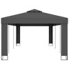 vidaXL Canopy Anthracite Powder-coated steel, Polyester with PA coating - 3 of 4