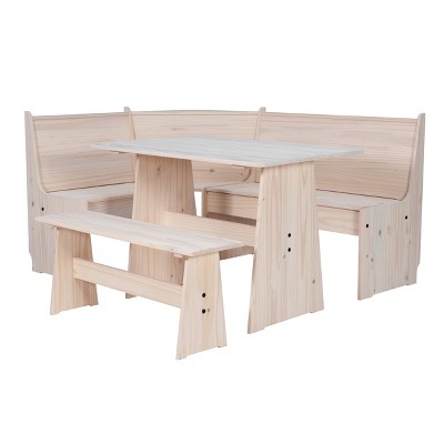 Whatley Corner Nook Dining Set - Linon