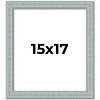 PosterPalooza | Refined Blue Picture Frame - UV Acrylic, Foam Board Backing, Hanging Hardware - 2 of 4